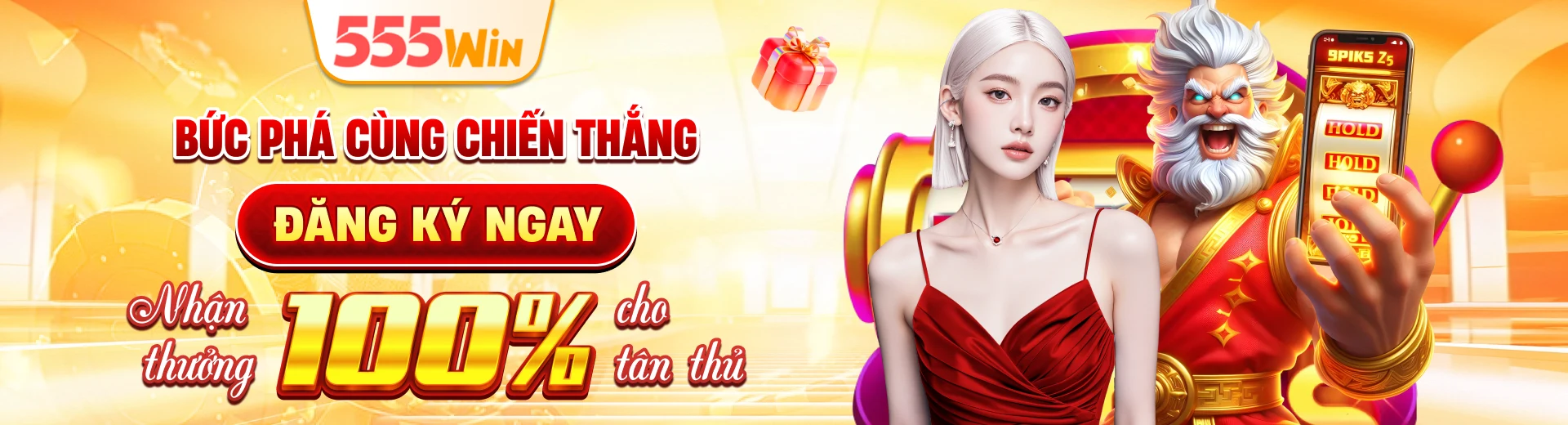 555WIN – Bứt Phá Cùng Chiến Thắng” Đăng ký ngay – nhận thưởng 100% cho tân thủ!